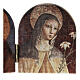 Díptico madeira de Assis 11x7 cm São Francisco e Virgem Maria s3