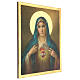 Quadro legno Sacro Cuore di Maria 45x30 Simeone  s2