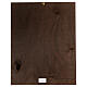 Quadretto legno Sacra Famiglia stampato 45x30 s3