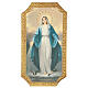 Quadro Nossa Senhora Milagrosa impressão em madeira 25x10 cm s1