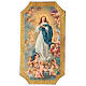 Immaculate Conception of Mary print on poplar wood 25x20 s1