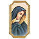 Printing on poplar wood, Our Lady of Sorrows by Dolci, 9x5 in s1