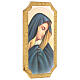 Our Lady of Sorrow print on poplar wood Dolci 25x20 cm s2