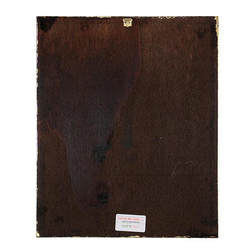 Tableau Saint-Esprit Bernini impression sur bois 30x25 cm 3