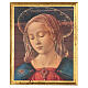 Wooden print Madonna by Ghirlandaio 30x25 cm s1