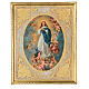 Quadro Immacolata Concezione legno di pioppo 30x25 s1