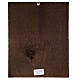 Quadro Immacolata Concezione legno di pioppo 30x25 s3
