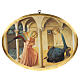 Tableau bois Annonciation Fra Angelico 30x40 cm s1