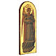 Quadro Anjo Músico com realejo Fra Angelico madeira de choupo 40x15 cm s2