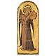 Bild &quot;Engel mit Tamburin&quot; Beato Angelico, Pappelholz, 40x15 cm s1