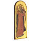Angel with violin by Fra Angelico, printing on poplar wood, 16x6 in s2