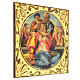 Bild auf Holzgrund – Michelangelo, Heilige Familie (Tondo Doni) 32x32 cm s2