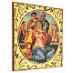 Michelangelo painting Holy Family poplar wood 32x32 s2