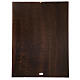 Quadro legno Misteri del Rosario 80x60 foglia oro s4