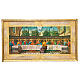 Wooden painting of the Last Supper Domenico Ghirlandaio 20x35 s1