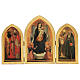 Triptychon San Giovenale von Masaccio aus Pappelholz mit Rahmen, 35x50 s1