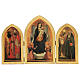 San Giovenale Triptych, wood printing with frame, 13x20 in s1