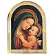 Madonna of Good Counsel painting in poplar wood 80x60 s1