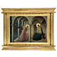 Annunciation by Fra Angelico, printing on gilded wood, 20.5x25x1.5 in s1
