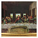 Leonardo Last Supper painting 80x150x5 wood s2