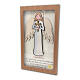 Angel of Strength, hanging picture of white wood s4