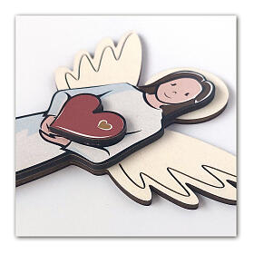 Schutzengel für werdende Mütter –  aus Holz, zum Aufhängen