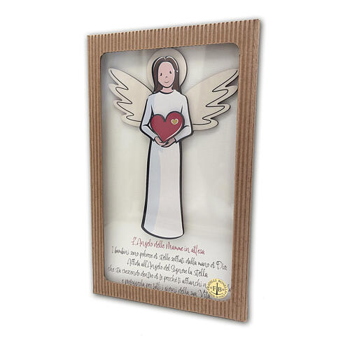 Schutzengel für werdende Mütter –  aus Holz, zum Aufhängen 4