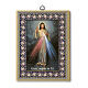 Small picture of Merciful Jesus printed on wood 20x15 cm s1