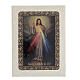 Small picture of Merciful Jesus printed on wood 20x15 cm s2