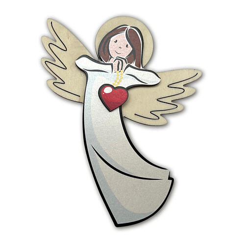 Angel of Love, wooden picture to hang 3