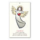 Angel of Love, wooden picture to hang s1