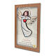 Angel of Love, wooden picture to hang s4