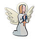 Angel of Prayer, wooden picture to hang s3