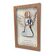 Angel of Prayer, wooden picture to hang s4