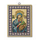 Kleines Bild, Gottesmutter mit Jesuskind – Druck auf Holz, 20×15 cm s1