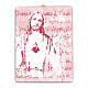 Lienzo Sagrado Corazón de Jesús 25x20 cm s1