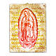 Painting canvas of Our Lady of Guadalupe, 10x8 in s1