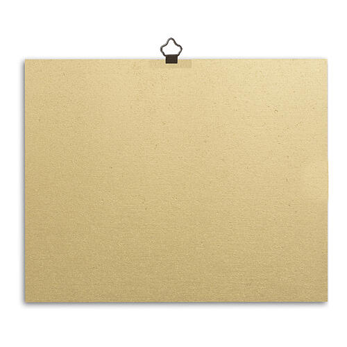 Quadretto mosaico Sacro Cuore Gesù Cuore Immacolato Maria 20X25 cm 2