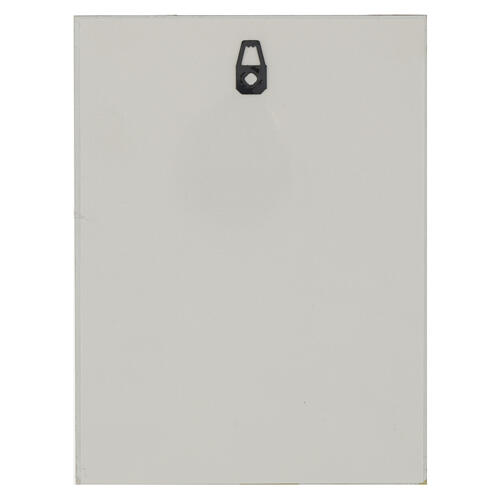 Quadretto Angelo custode stampato su tavola MDF 15x20 cm 2