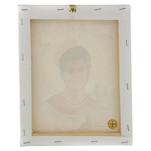 Tela Carlo Acutis 30x40 cm stampa a colori 3