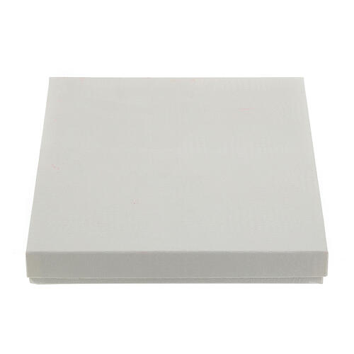 Bassorilievo Sant'Antonio legno faggio sostegno abete bianco 55x32 cm 5