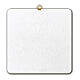 Quadro in legno angioletto con stella in mano scatola 20x20 cm s3
