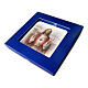 Sacred Heart Jesus wooden picture with gift box 10x10 cm s2