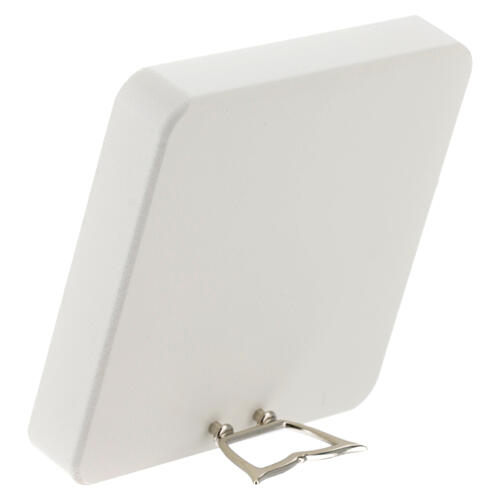 Kleines Bild, Heiliger Josef mit Jesuskind – 10 x 10 cm 3