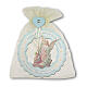 Round blue wall hanging decor, Guardian Angel, 4 in s2