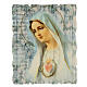 Obrazek vintage Matka Boska Fatimska, 15x10 cm s1