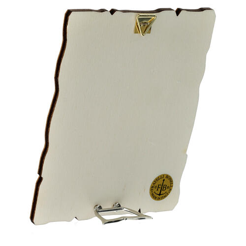 Bild, Vintage-Stil – Heiligstes Herz Jesu, 15 × 10 cm 2