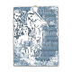 Sacra Famiglia tela pittorica 40x30 cm s1