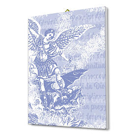 Toile Saint Michel Archange 40x30 cm