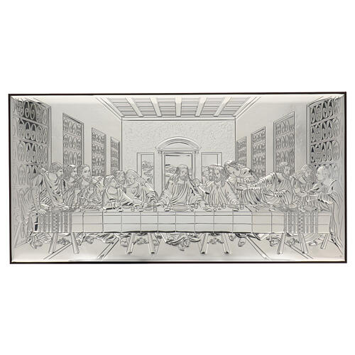 Bilaminate Bas-Relief Last Supper, 45x90 cm 1